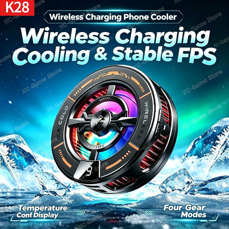 Gaming Accessories Iphone - K28 Magnetic Semiconductor Phone Cooler with