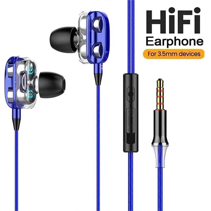 Gaming Accessories Iphone - In Ear Stereo Headset Heavy Bass