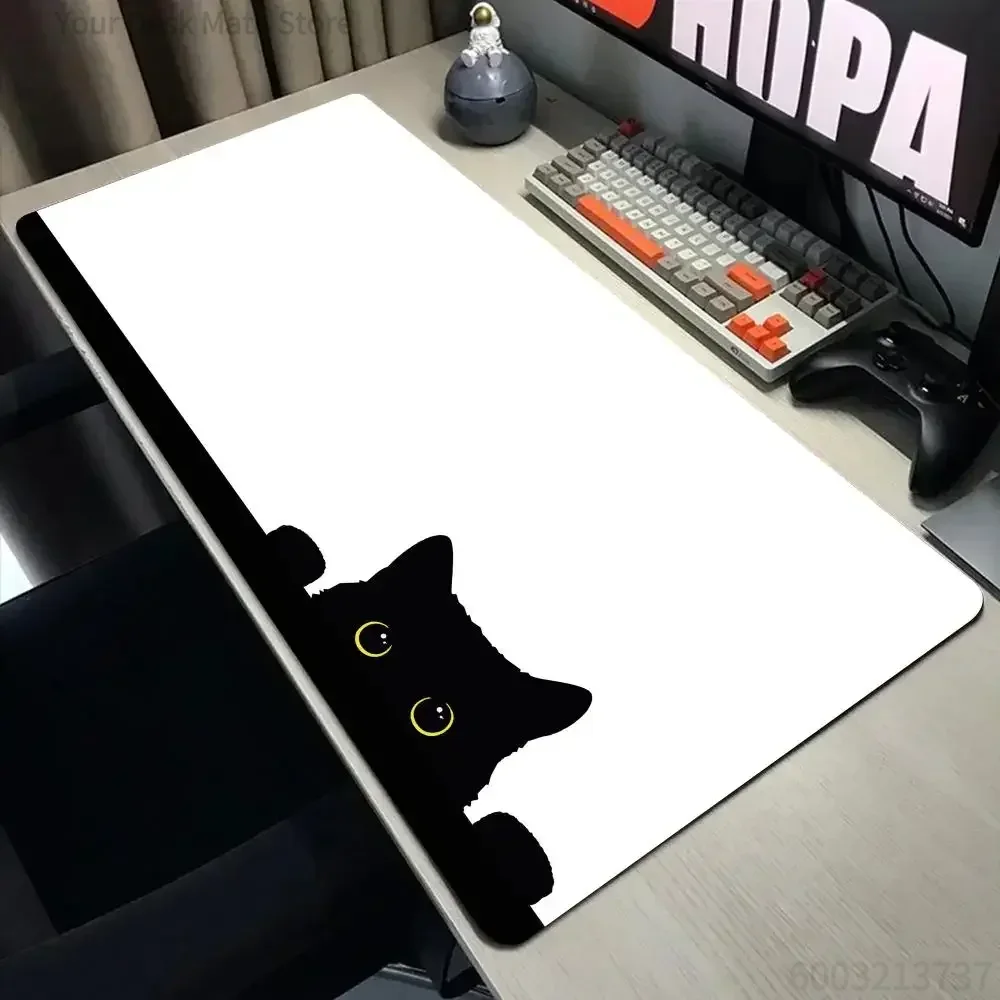 Gaming Accessories Companies - Funny black cat Mouse Pads Cute