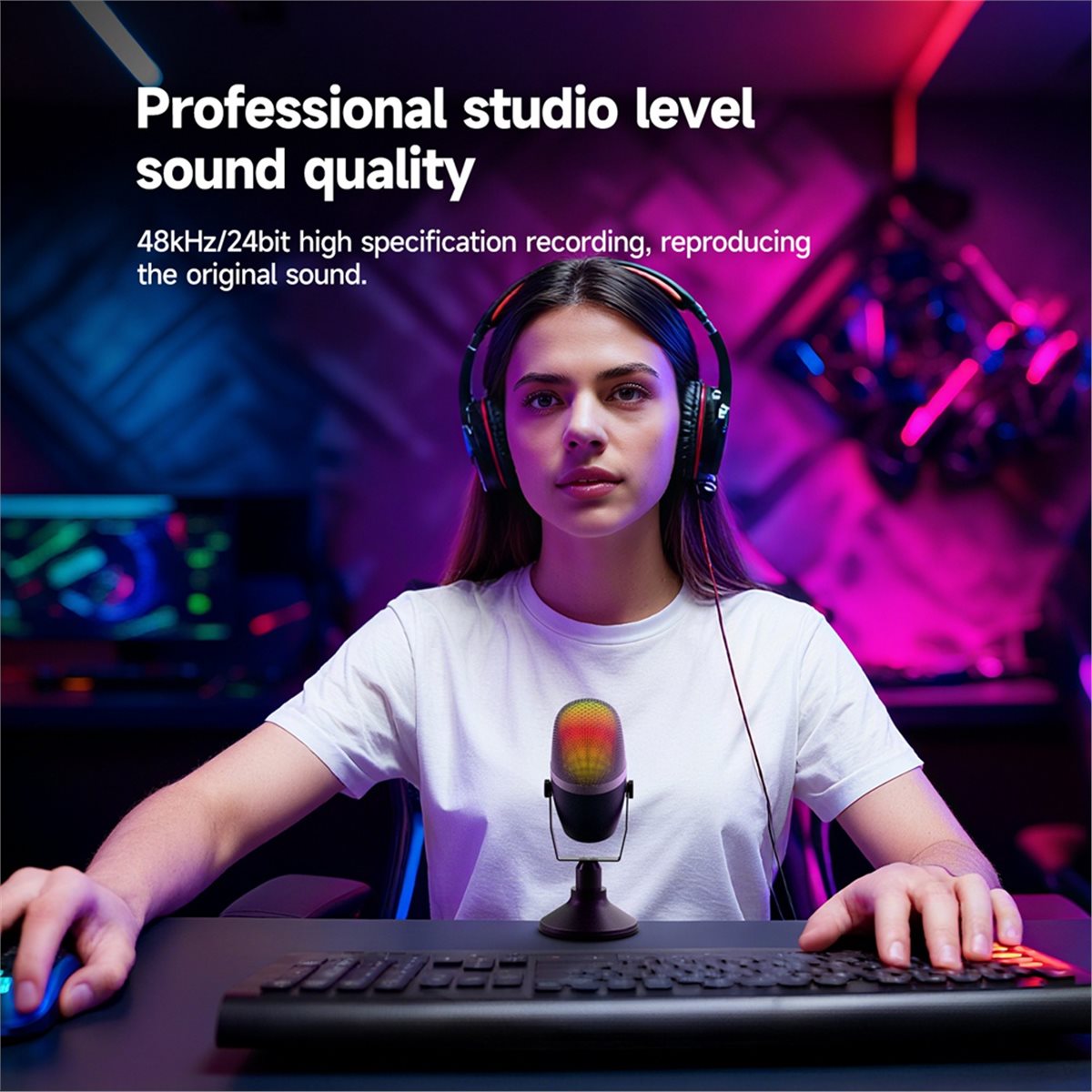 Gaming Accessories To Buy - Can buy Desktop USB Live Microphone