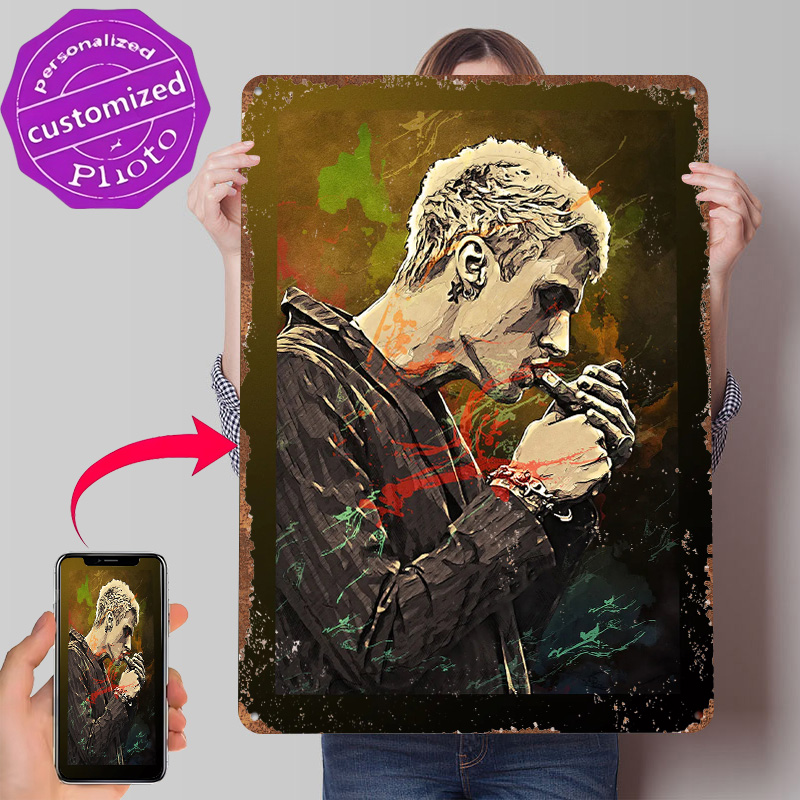 Gaming Accessories Europe - Machine Gun Kelly Tin Poster Customized