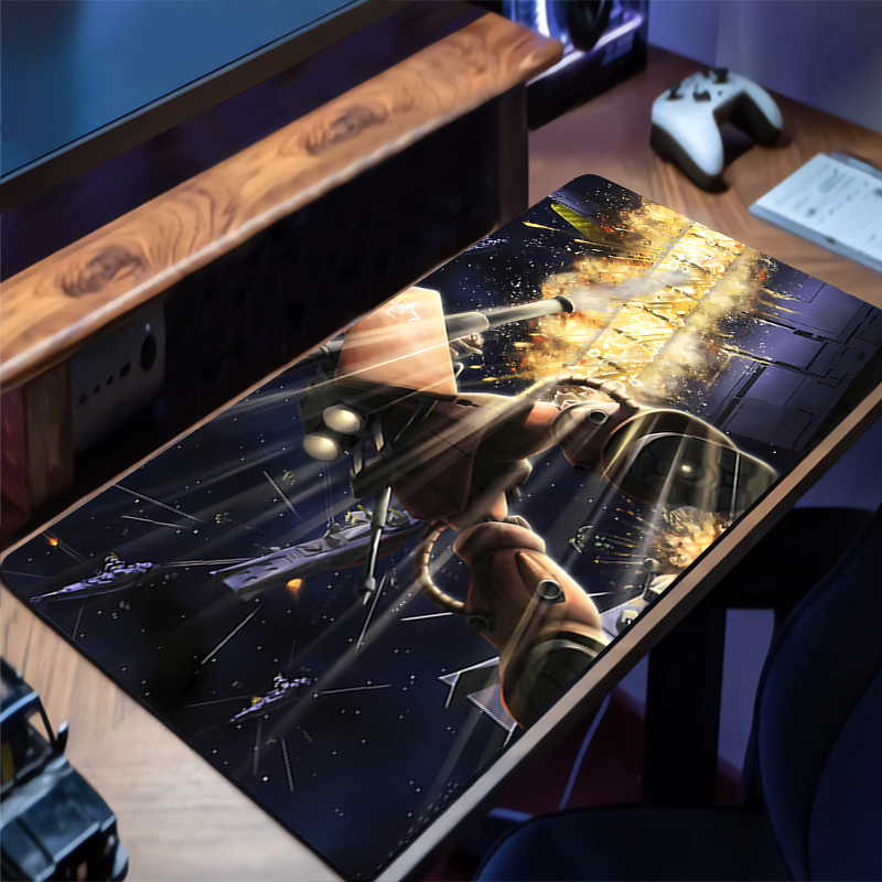 Gaming Accessories For Gaming Laptop - Mouse Pad Mechanical Warrior Gundam Zaku