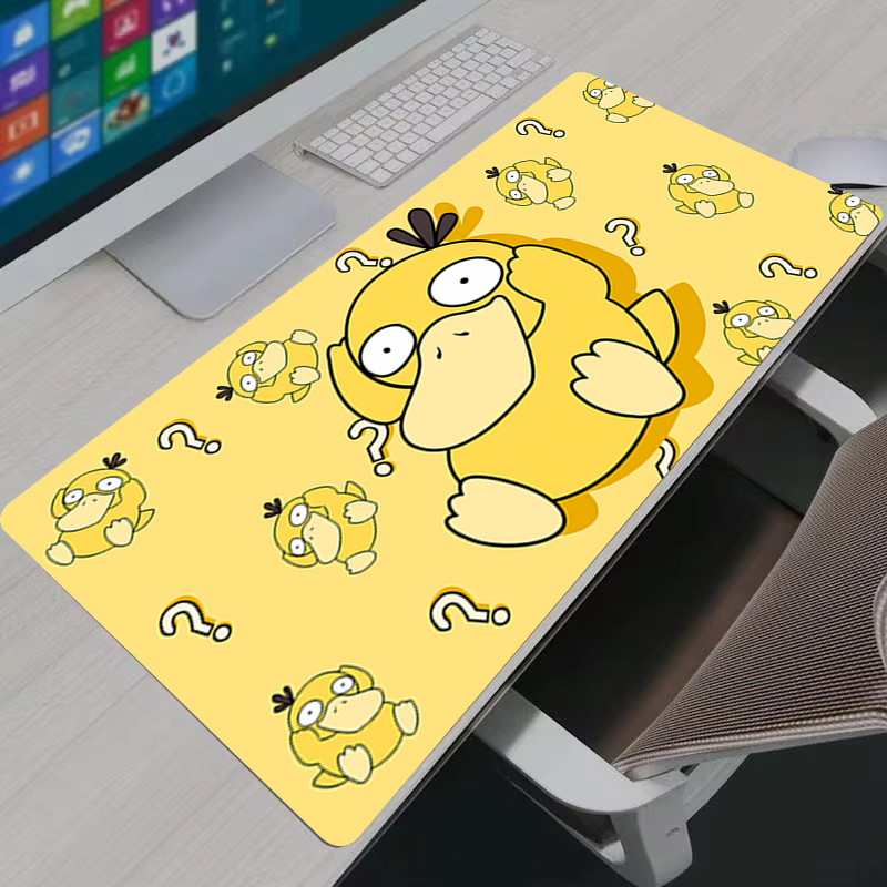 Gaming Accessories For Gaming Laptop - Mousepad Anime P-Pokemon Psyduck XXL Large