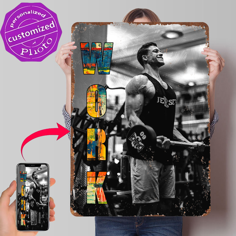 Gaming Accessories Europe - GYM Tin Poster Customized Wall Art