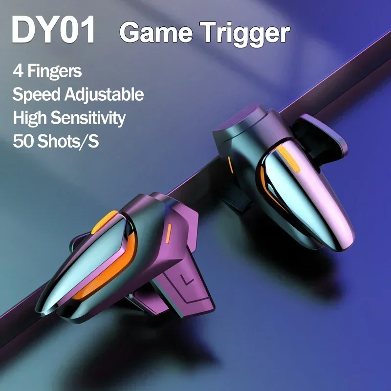 Gaming Accessories Iphone - DY01 Mobile Phone 4 Fingers Gamepad