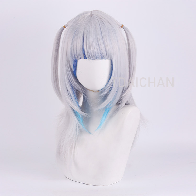 2025 Gawr Gura Cosplay Wig Whi - đánh giá và giá Gaming Accessories Korea