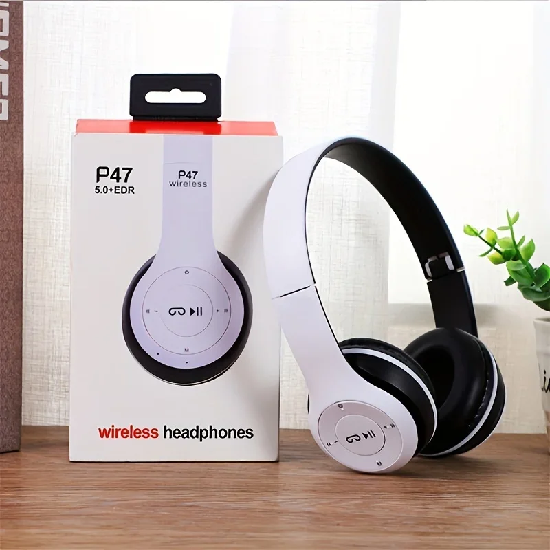 Stereo P47 Headset 5.0 Bluetoo - đánh giá và giá Gaming Accessories Iphone