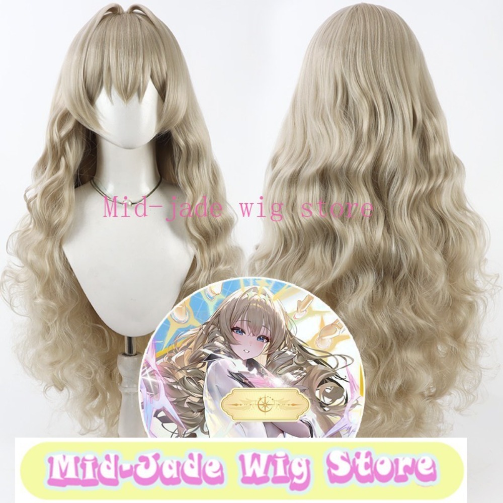 Crown Cosplay Wig Long Curly H - đánh giá và giá Gaming Accessories Korea