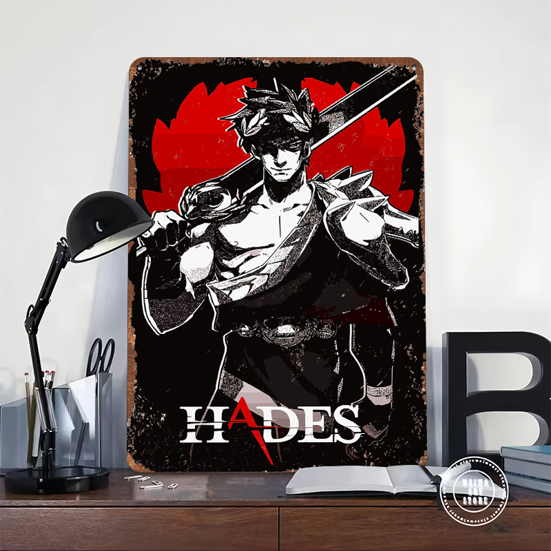 Hades Game Metal Poster Custom - đánh giá và giá Gaming Accessories Europe