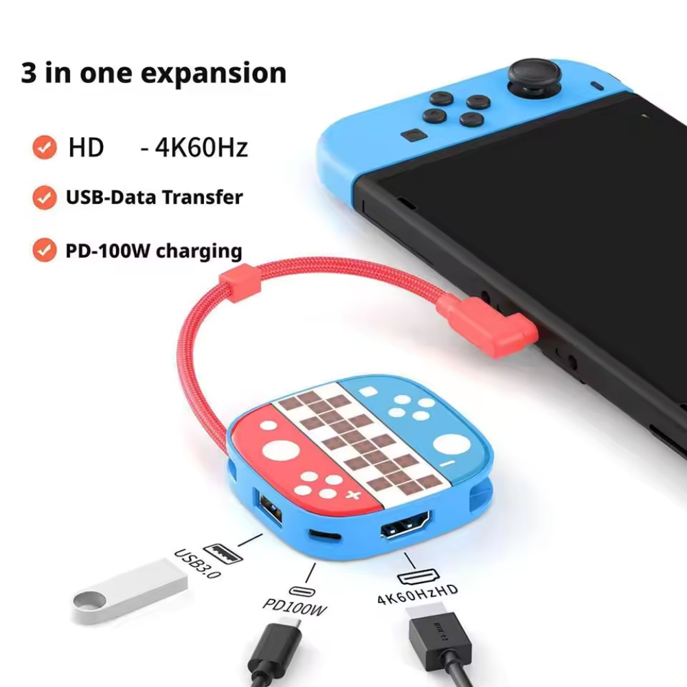 For Switch2 Type C Docking Sta - đánh giá và giá Gaming Kit Accessories Nintendo Switch