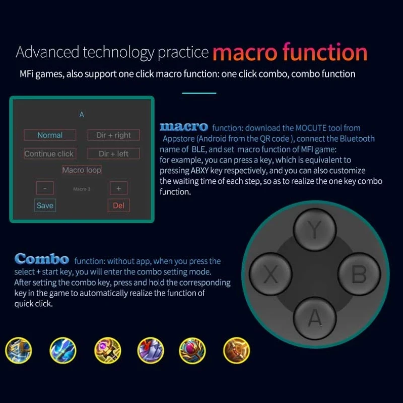 Cell Phone Gamepad Joystick Fo - đánh giá và giá Gaming Accessories Iphone