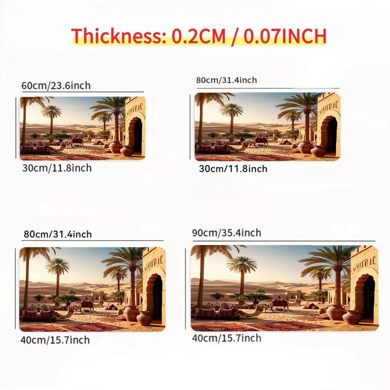 Brand Extra-Large 3D Desert Mo - đánh giá và giá Gaming Accessories Brands