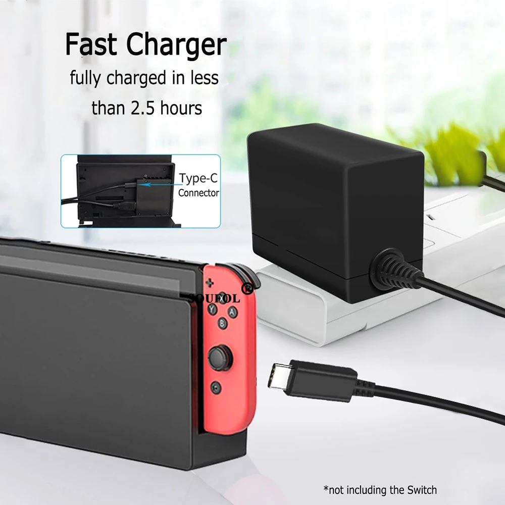 AC Power Adapter Charger For N - đánh giá và giá Gaming Accessories Nintendo Switch