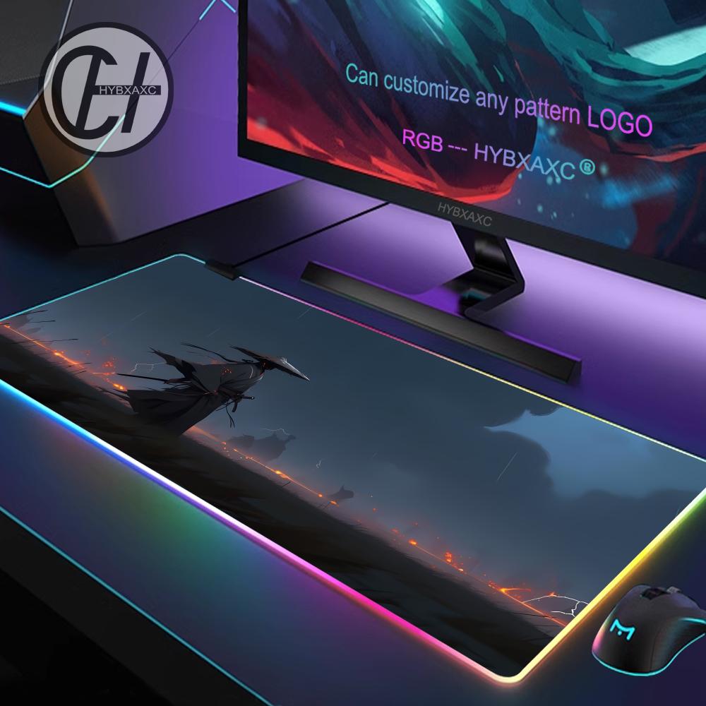 RGB Samurai Warrior Mouse Pad  - đánh giá và giá Gaming Accessories Companies
