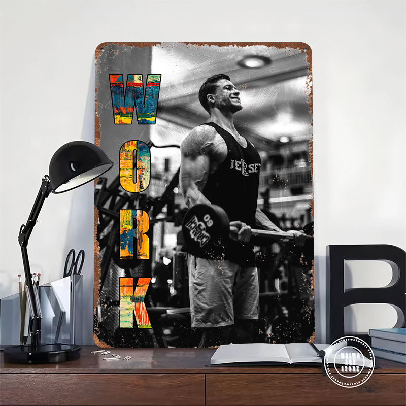 GYM Tin Poster Customized Wall - đánh giá và giá Gaming Accessories Europe